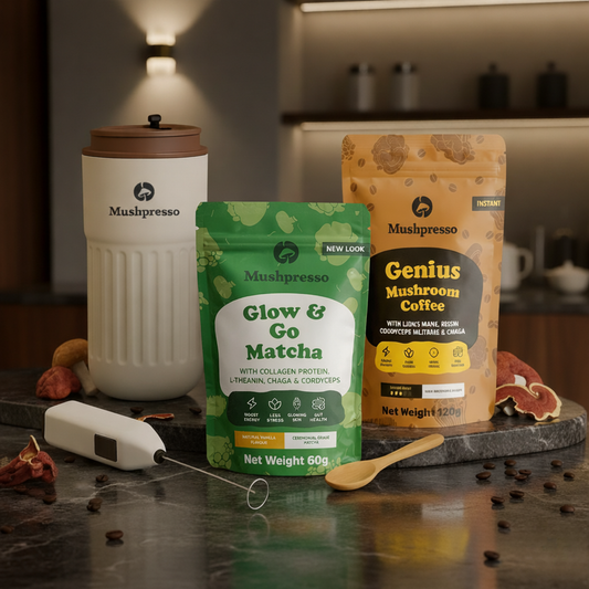 Pachet Premium Genius Coffee™ + Super Matcha