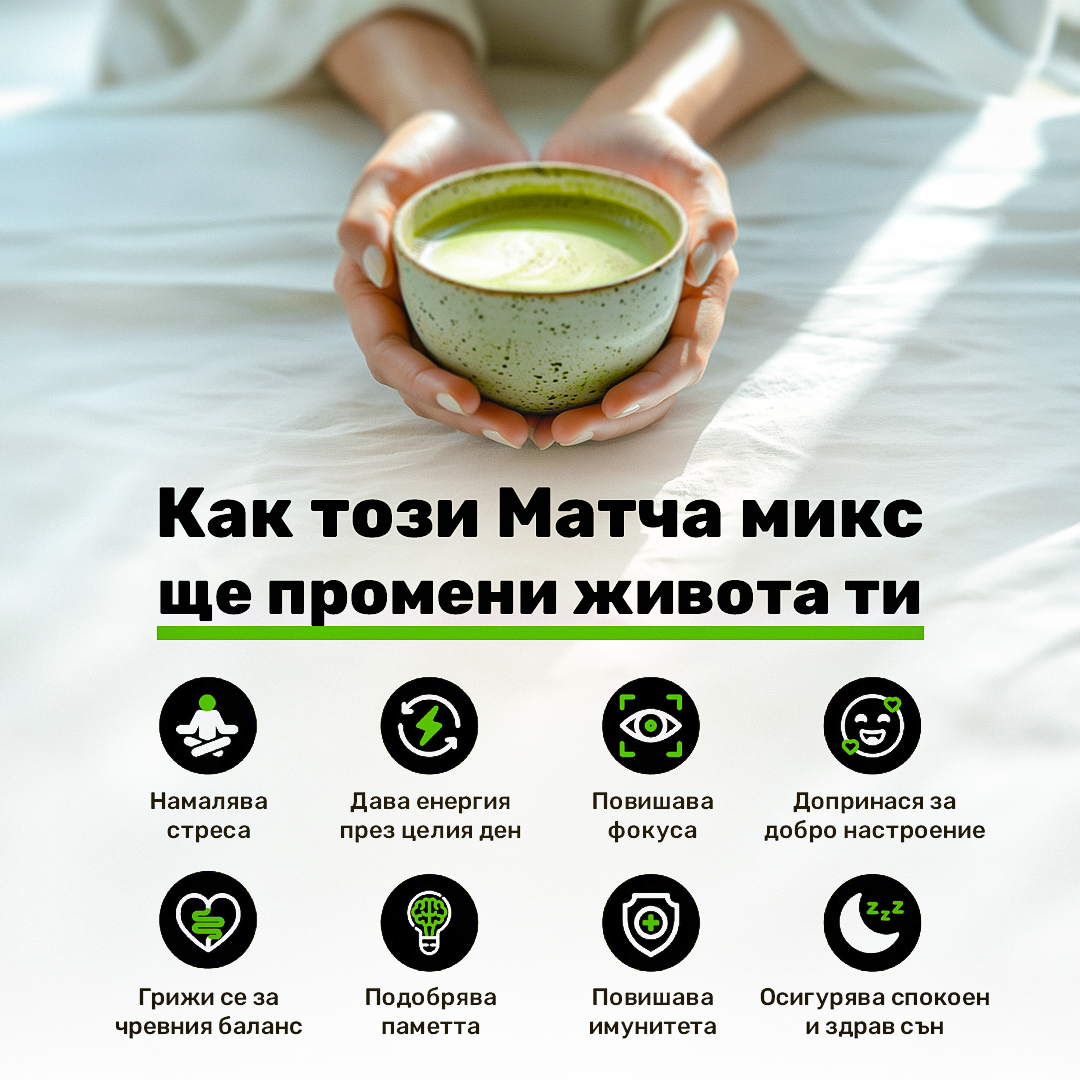 Super Matcha Mix™ și colagen