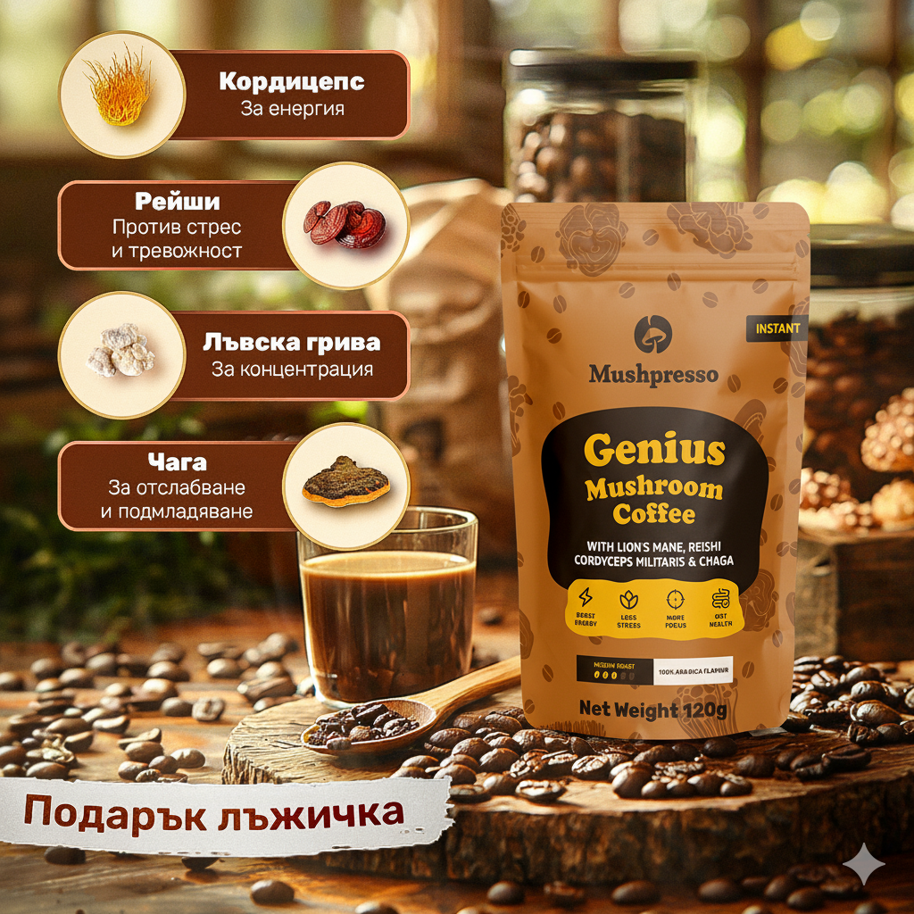 Genius Coffee™ de la Mushpresso